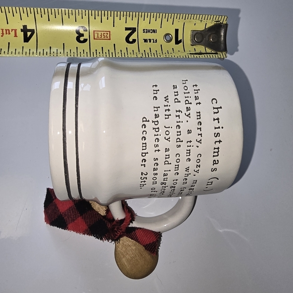 NWOT Mud Pie Christmas Mug - Picture 4 of 5